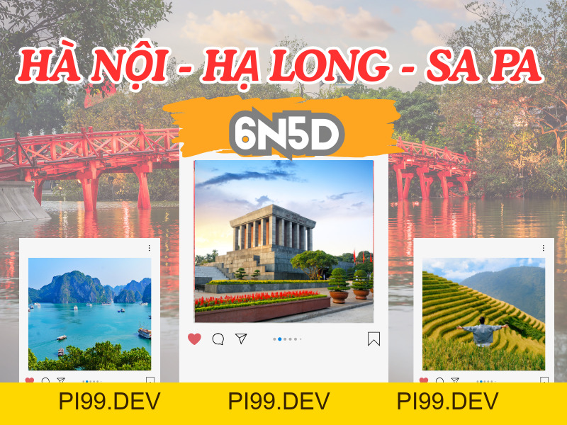 Hà Nội - Hạ Long - Yên Tử - Sapa 6N5D - Công ty du lịch Viva Star - pi99