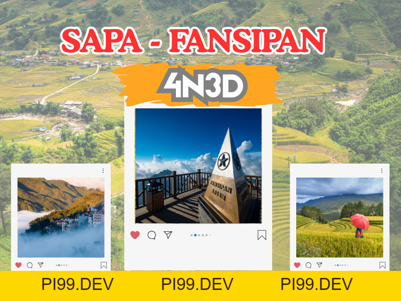 Sapa - Fansipan 4N3D - Công ty du lịch Viva Star - pi99