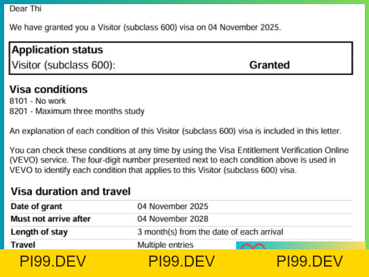 Trọn Bộ Hồ Sơ và Kinh Nghiệm Xin Visa Du Lịch Úc - Công ty du lịch Viva Star - pi99